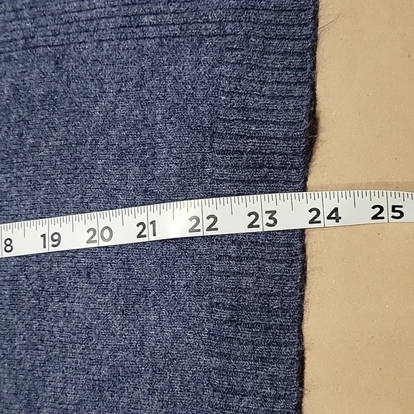 Old Navy Size M Open Cardigan Sweater Dusty Blue Color, Excellent Used Condition - Picture 9 of 11